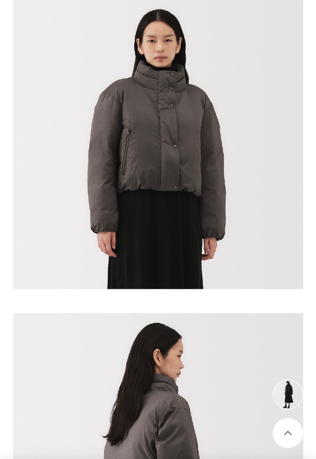 무인양품 무지 라보 LABO 다운 쇼트 패딩 아유서울 상품이미지2