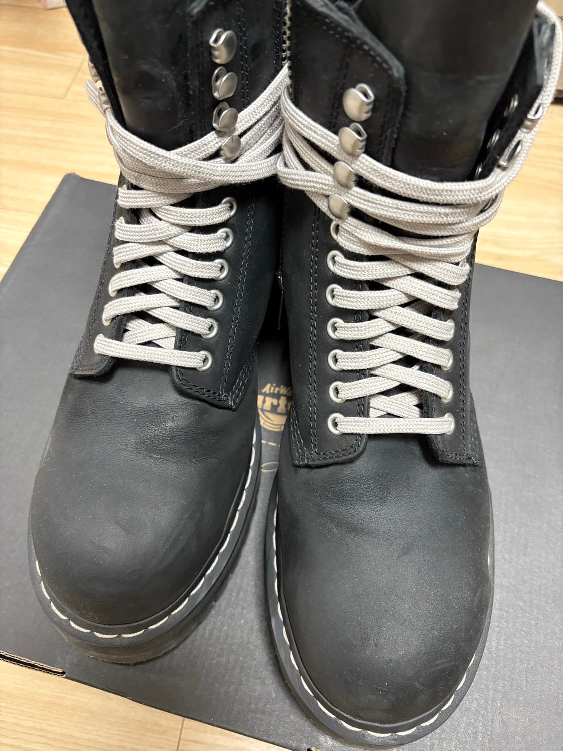 닥터마틴 릭오웬스 스틸토 부츠 상품이미지1