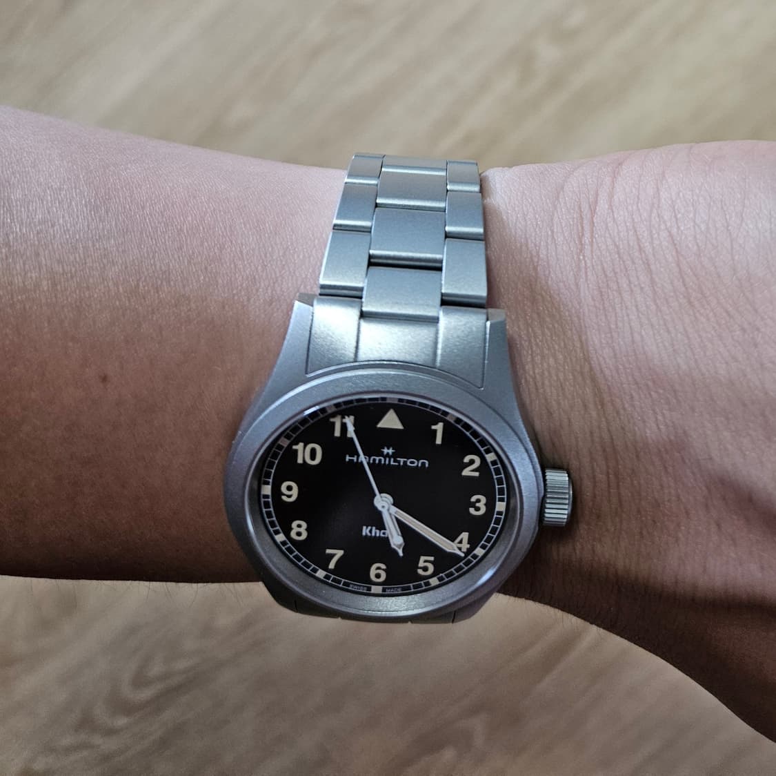 해밀턴 카키필드 쿼츠 38mm 브레이슬릿 모델 상품이미지2