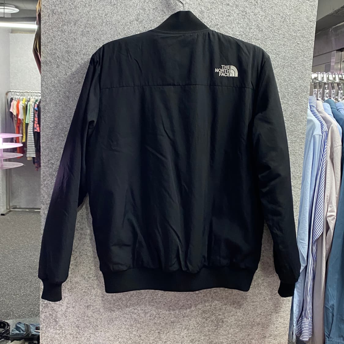 노스페이스 배색 다운 봄버 자켓 B2967 상품이미지4