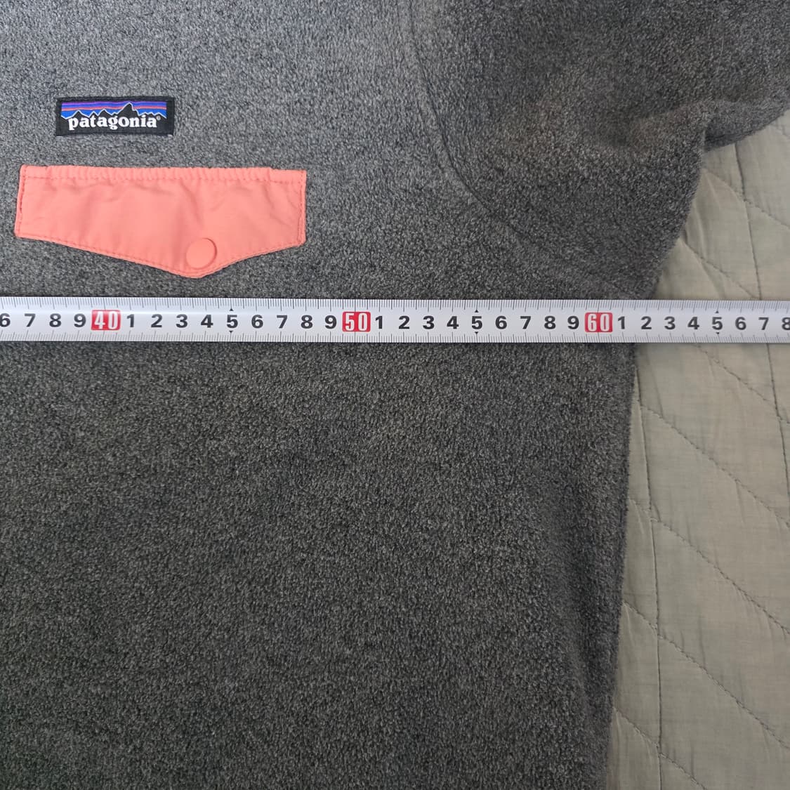 [L] 빈티지 파타고니아 신칠라 플리스 풀어보 그레이/핑크 상품이미지8