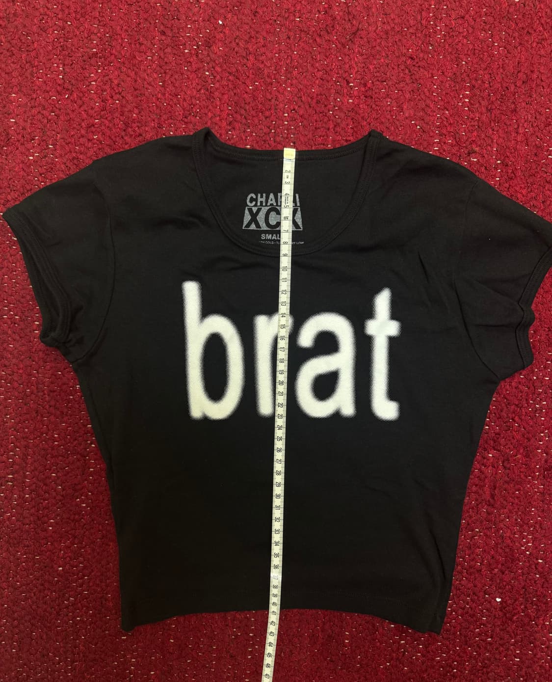 찰리xcx 원유니버스페스티벌 brat 티셔츠 상품이미지3