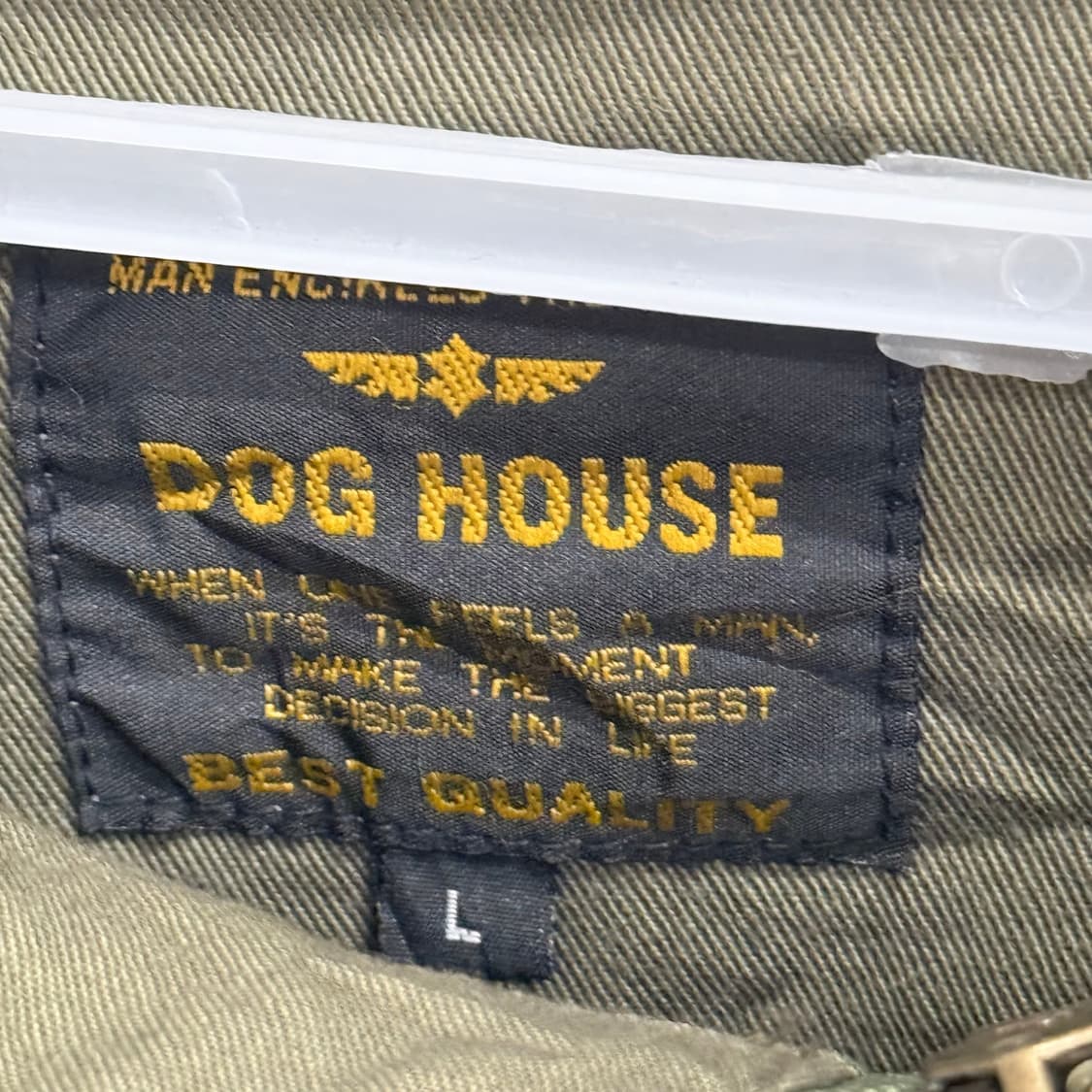 Dog house jpn 도그하우스 피쉬테일 파카 L 상품이미지3