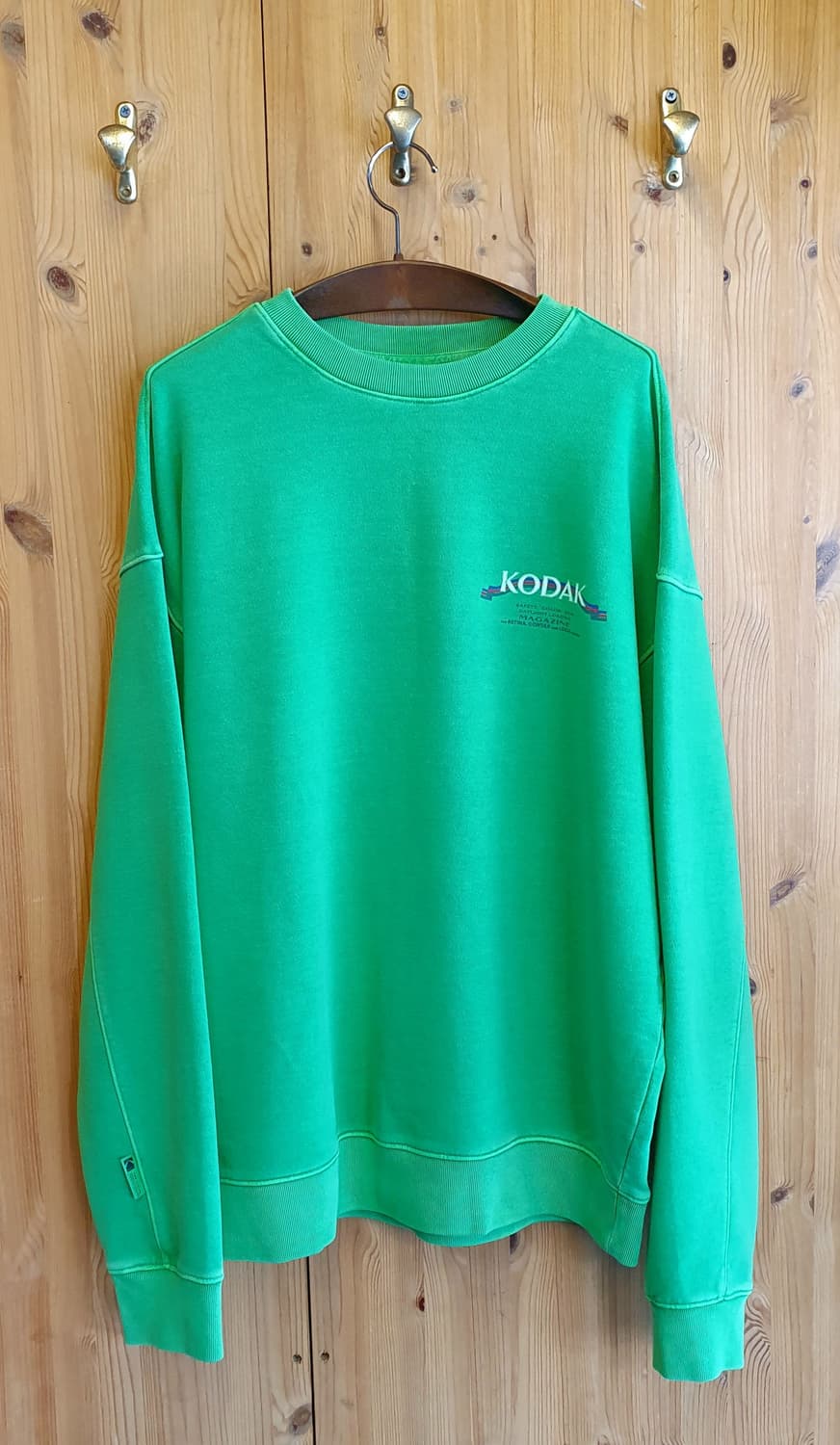 100/105.Kodak 워싱 맨투맨 상품이미지1