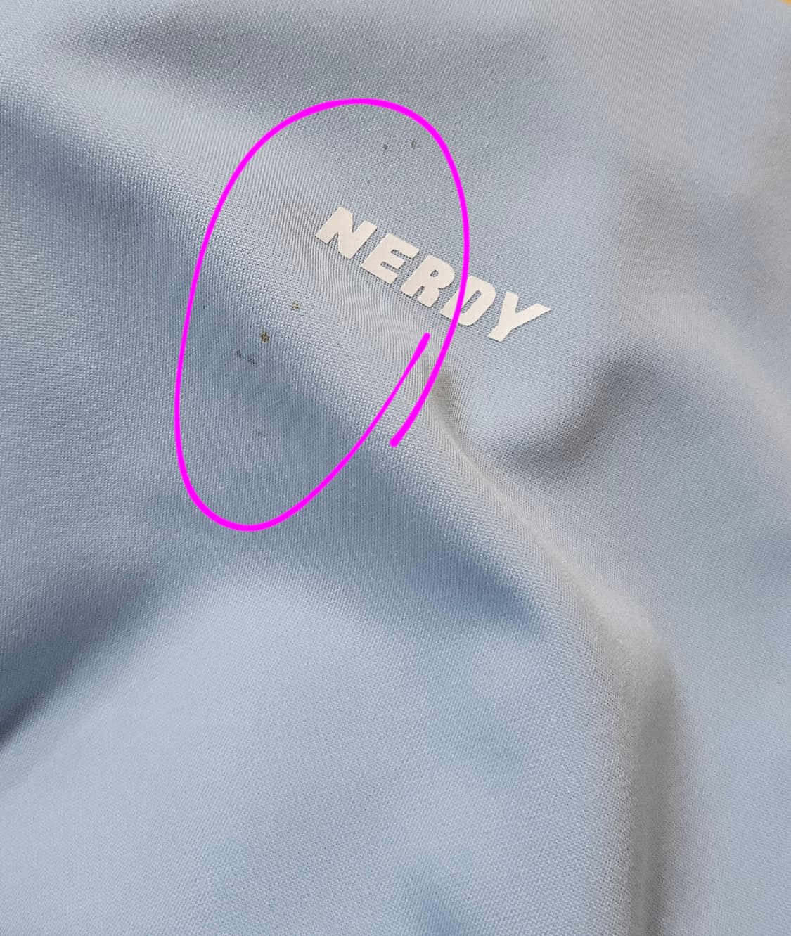 초희귀 대대장급!!) 널디 트랙탑 스카이블루 S 상품이미지3