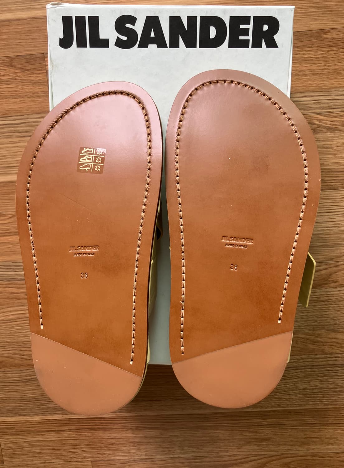 JIL SANDER 질샌더 레더 샌들 상품이미지4