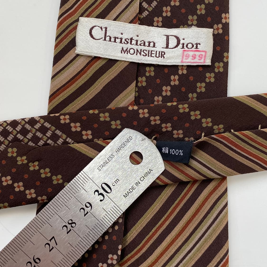 크리스찬 디올(Dior) 정품 명품넥타이 상품이미지5