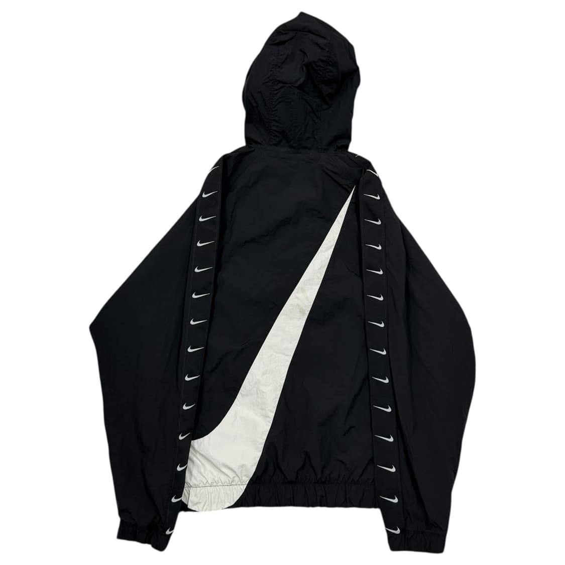 나이키 사이드라인 스우시 우븐 아노락 자켓 블랙 XL 105 상품이미지3