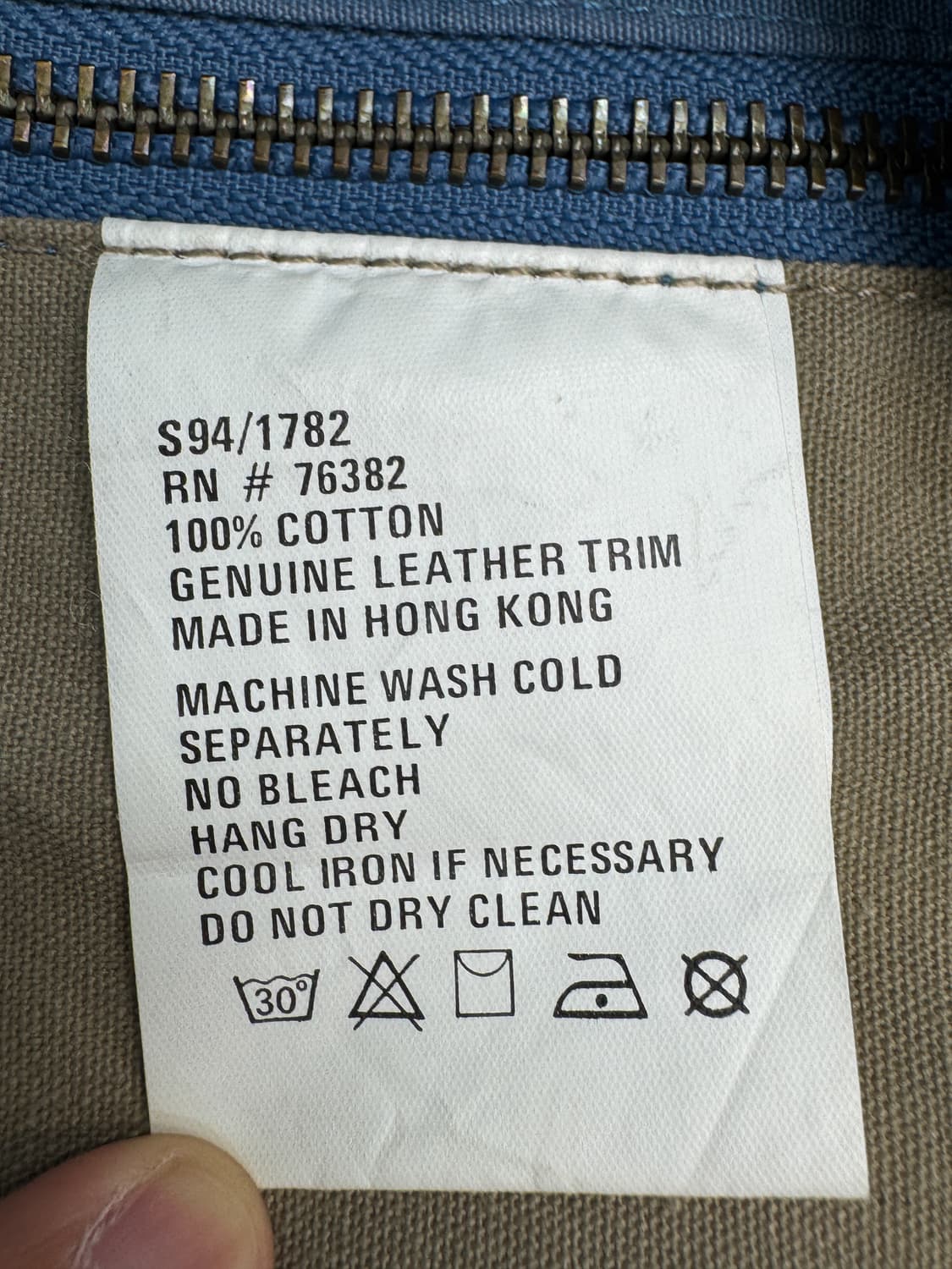 팀버랜드 90‘s 레더 카라 헌팅 자켓 상품이미지7