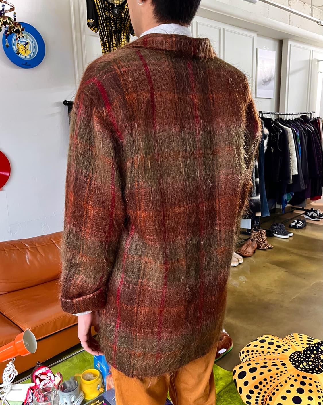 1970-80s Life by GIVENCHY Old Mohair JK 상품이미지3