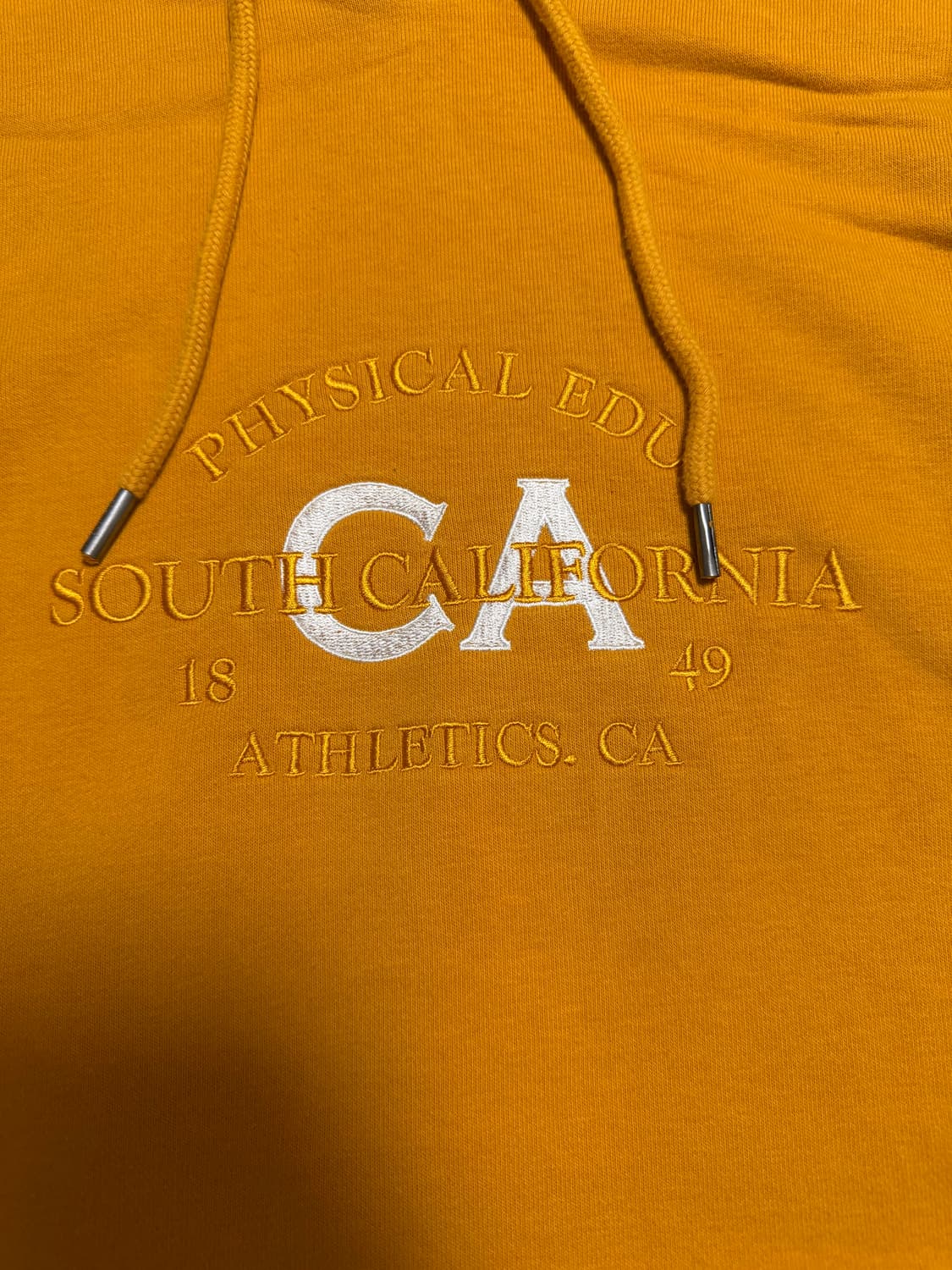 [M] WHO.A.U 후아유 캘리포니아 바시티 후디 상품이미지3