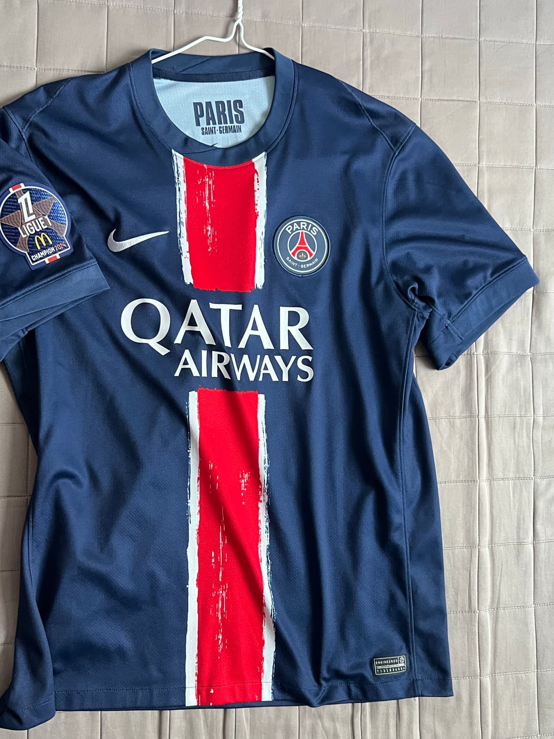 나이키 2024 드라이핏 네이비 이강인 기명 반팔 티셔츠 상품이미지1