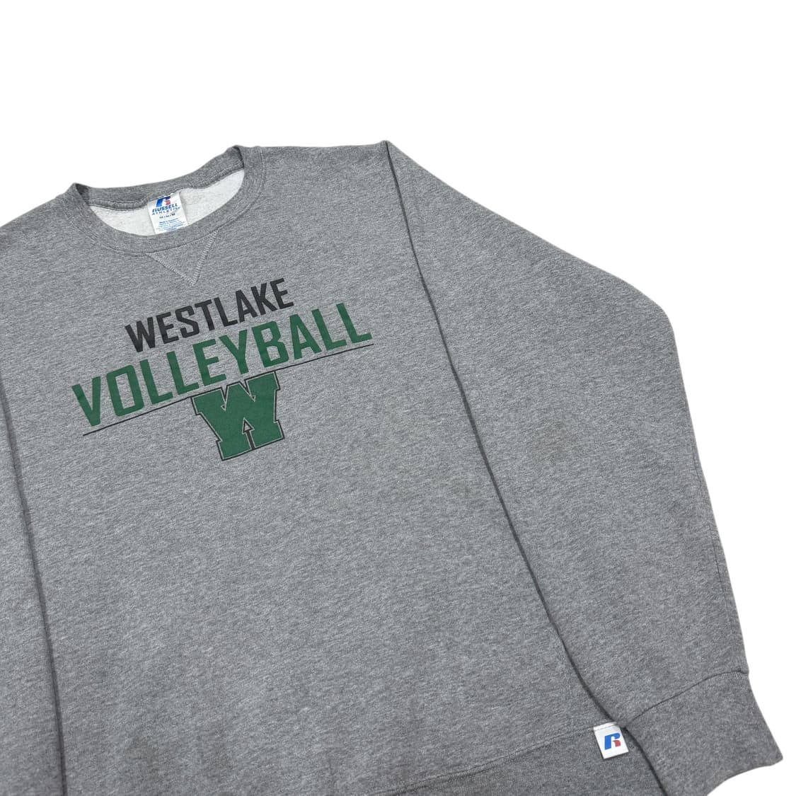 러셀 빈티지 스웻 기모 맨투맨 그레이 M 상품이미지2