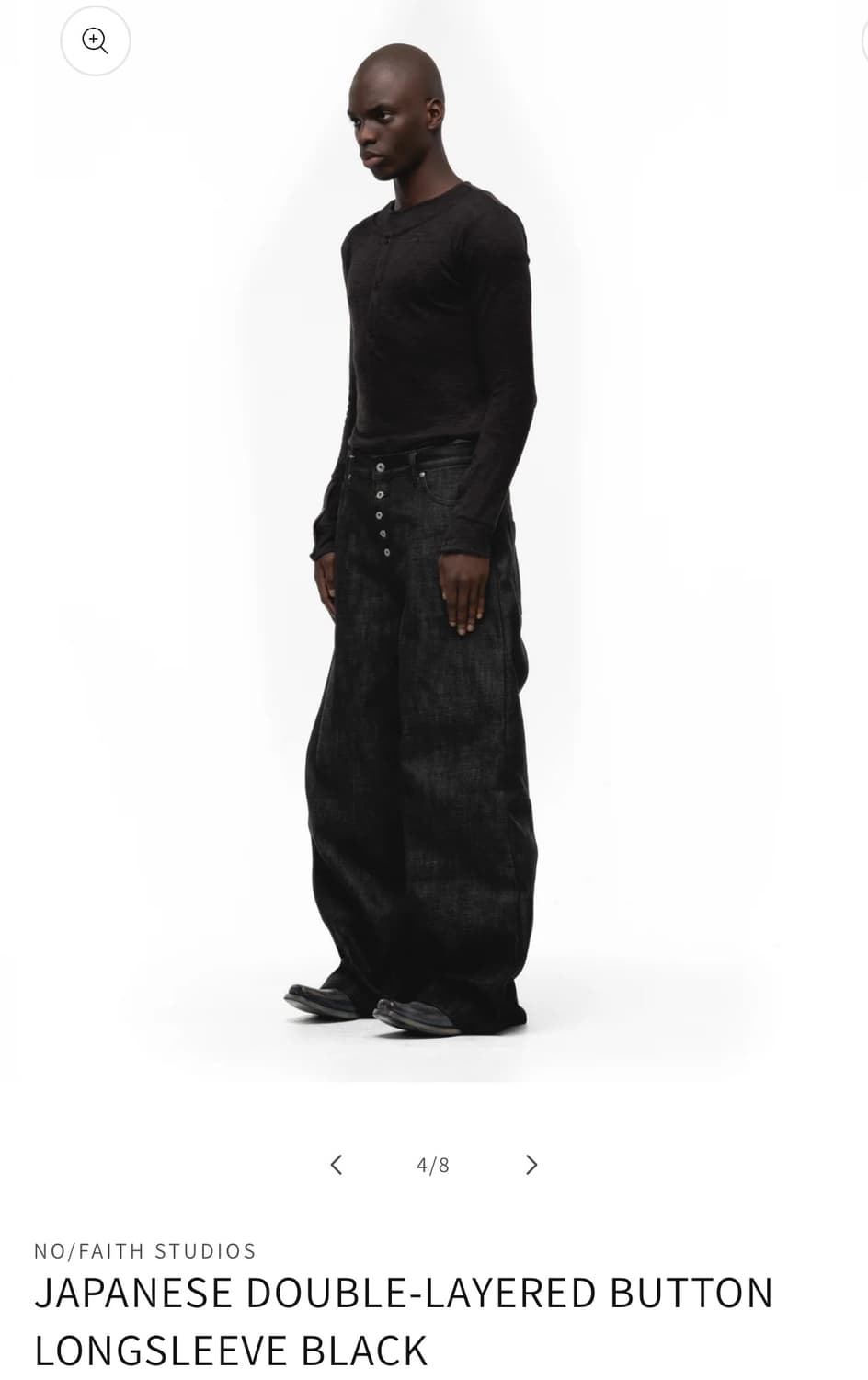 노페이스 스튜디오 재패니즈 더블 레이어 버튼 롱슬리브 상품이미지4