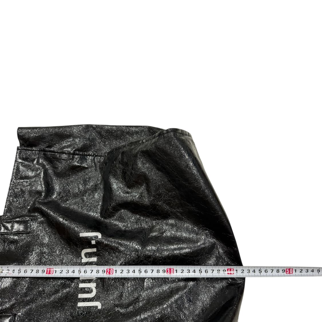 준지 유광 쇼퍼백 가방 블랙 상품이미지6