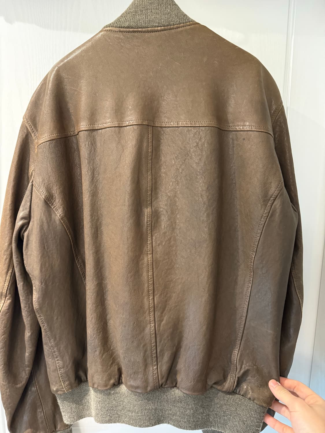 스튜어트 a-1 가죽자켓 xl 상품이미지7