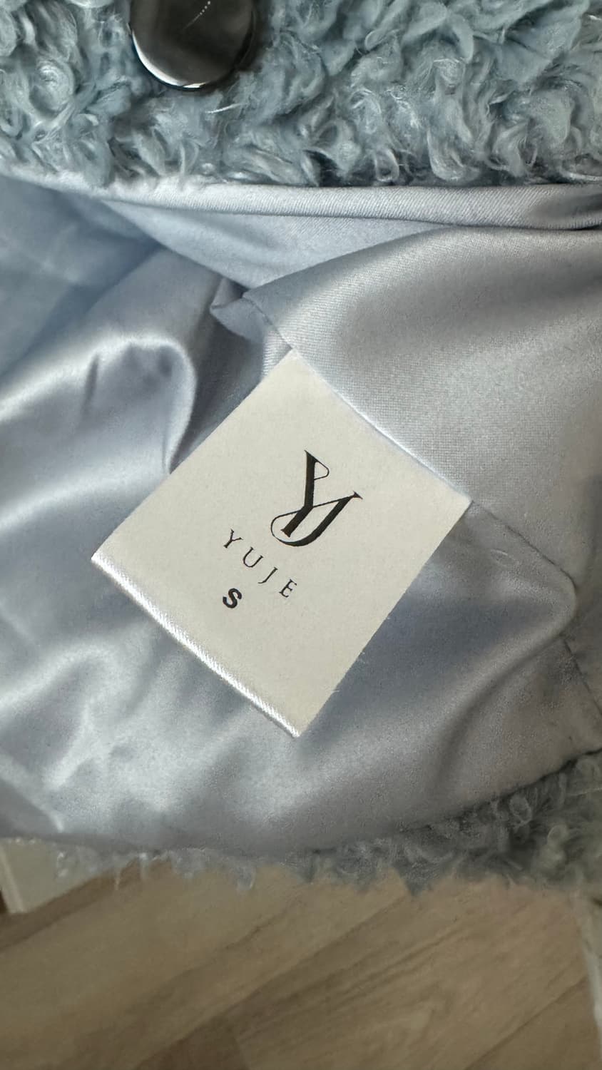 유제 퍼 자켓 소라 컬러 상품이미지4