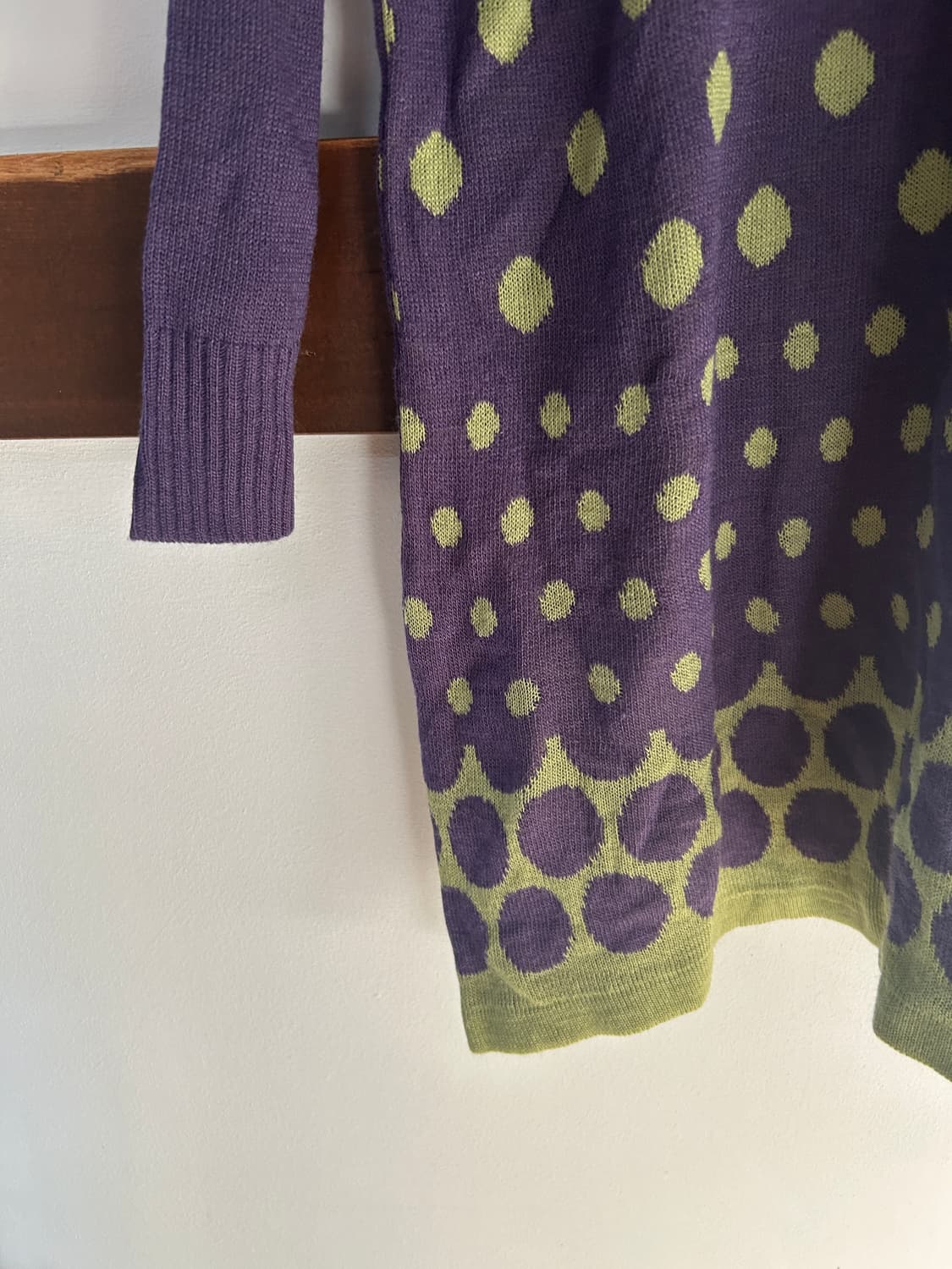 땡땡이 니트 상품이미지4