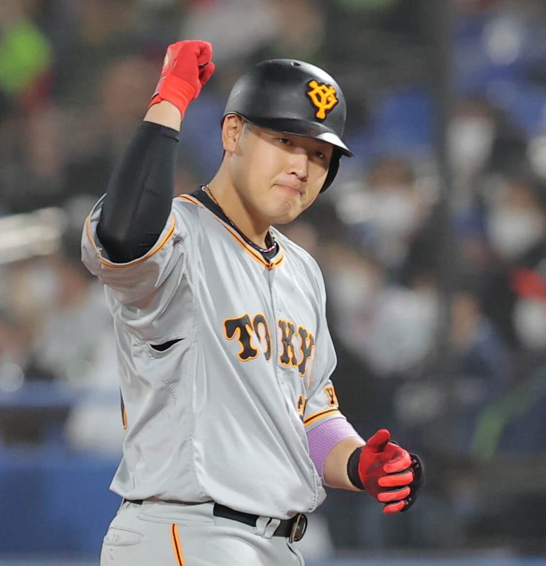 미즈노 요미우리 자이언츠 오카모토 카즈마 어웨이 정품 유니폼 상품이미지5