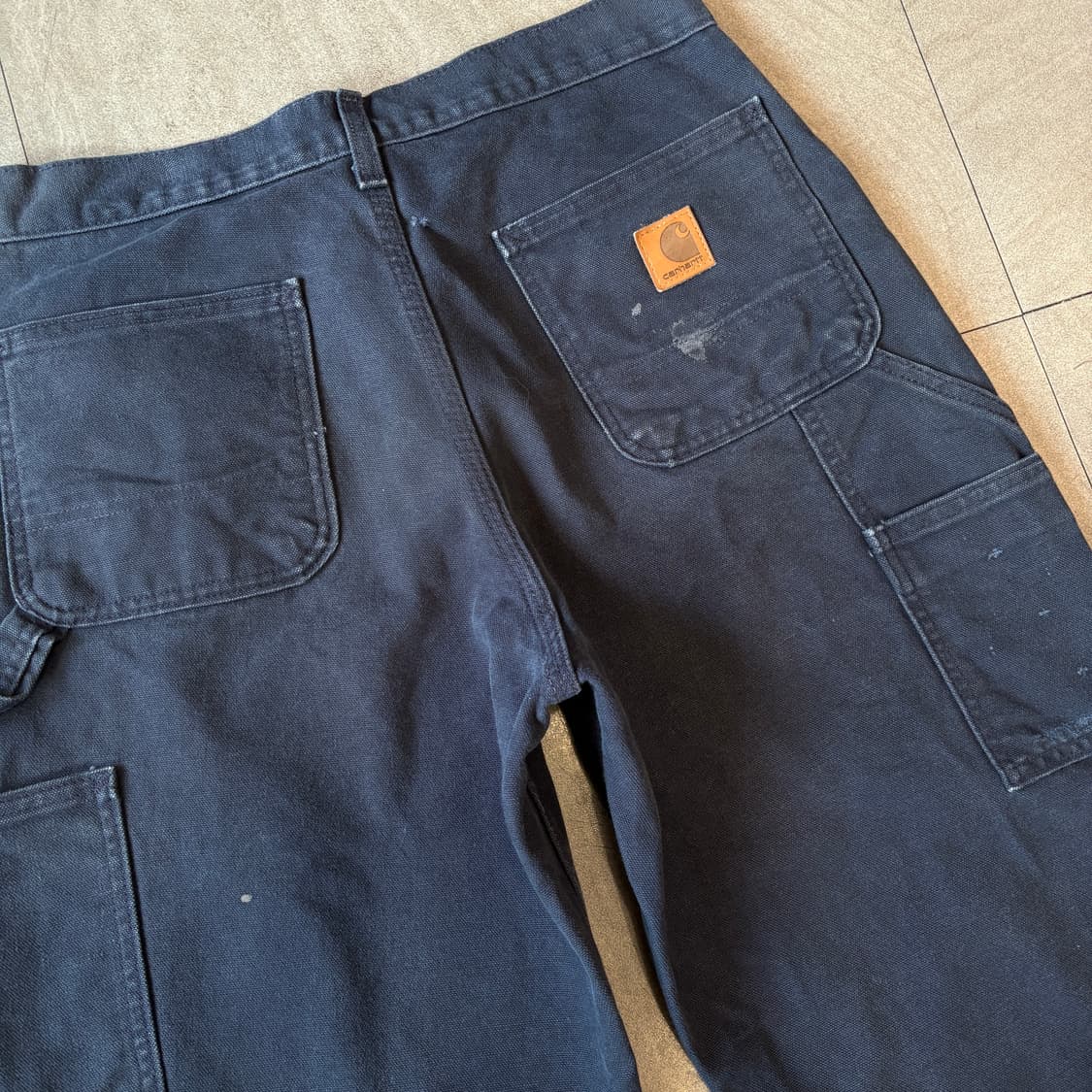 칼하트 정품 오리지널 네이비 카펜터 팬츠  상품이미지5