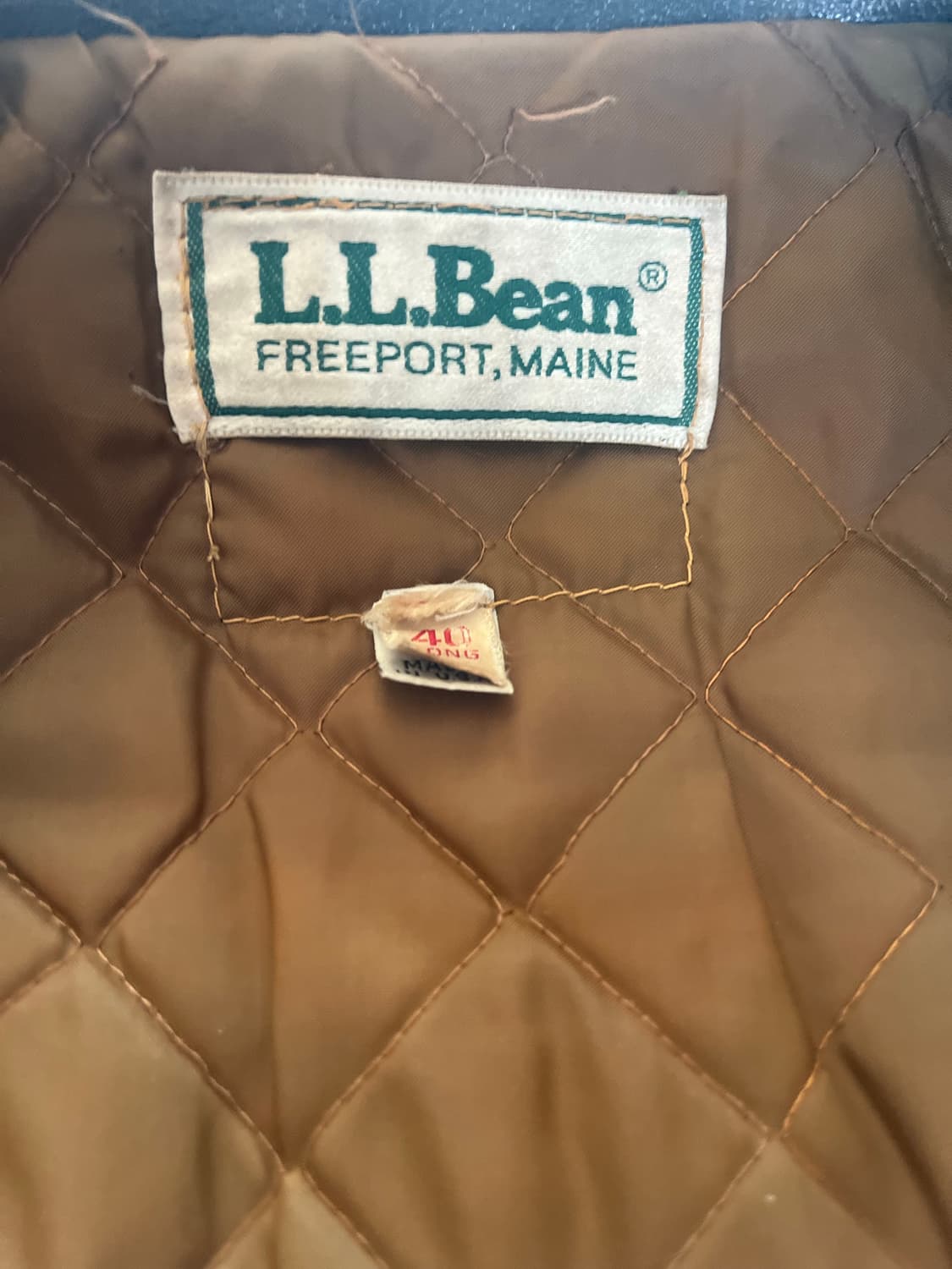 70s 80s L.L Bean G-1 Leather Jacket 상품이미지9