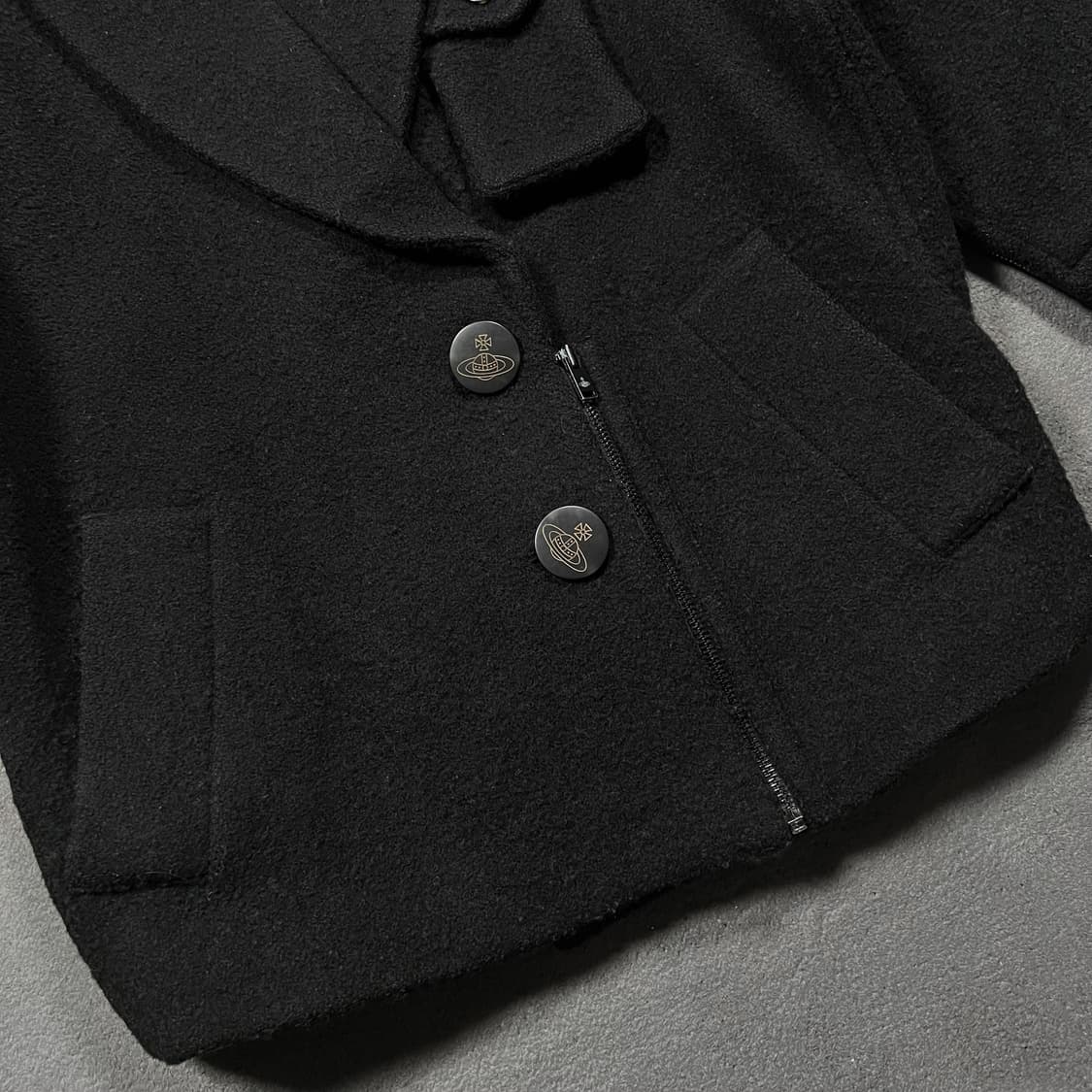 비비안 웨스트우드 앵글로 매니아 울 숏 자켓 상품이미지3