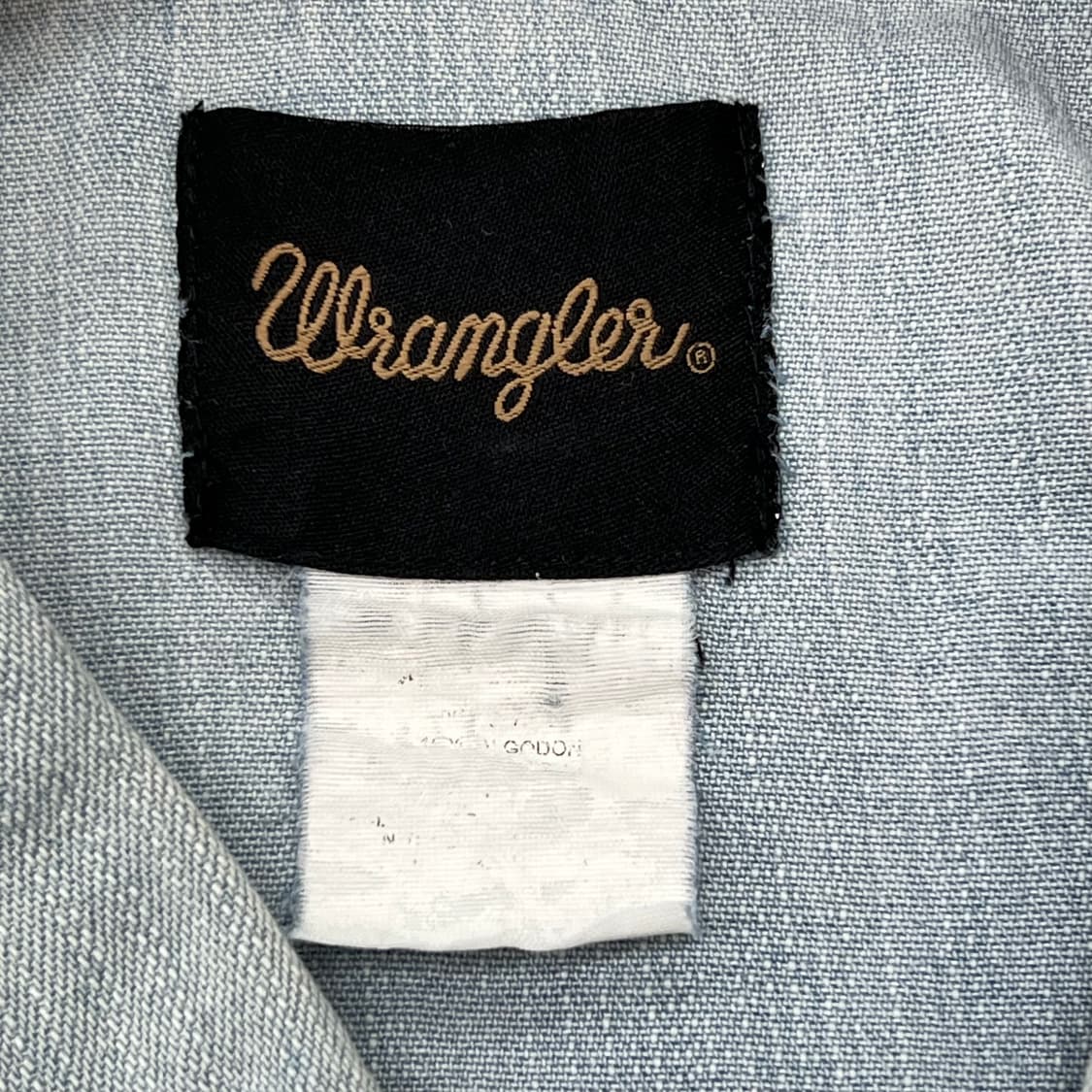 랭글러 웨스턴 데님셔츠 r3215 상품이미지7