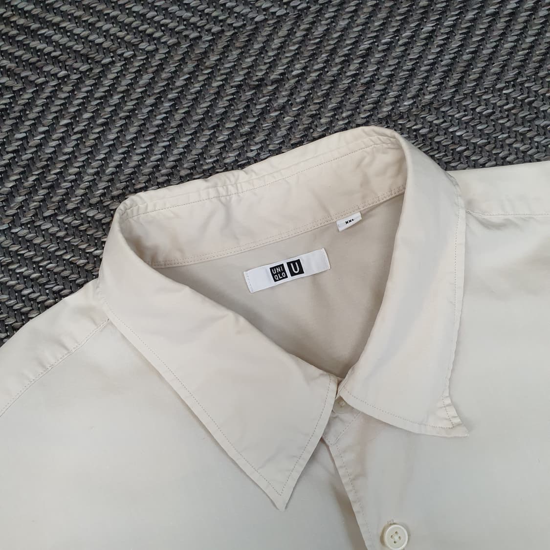 유니클로 오버핏 셔츠 남방 남자110~115 상품이미지2