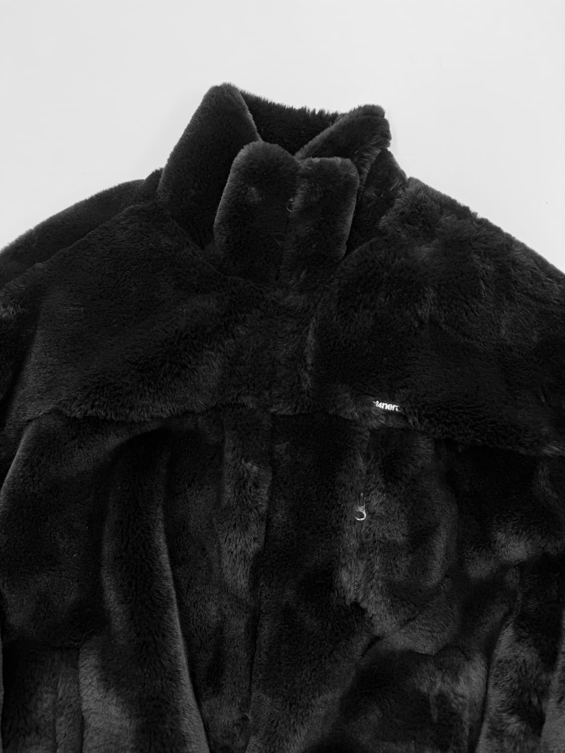 NOT4NERD 블랙 퍼 자켓 상품이미지2