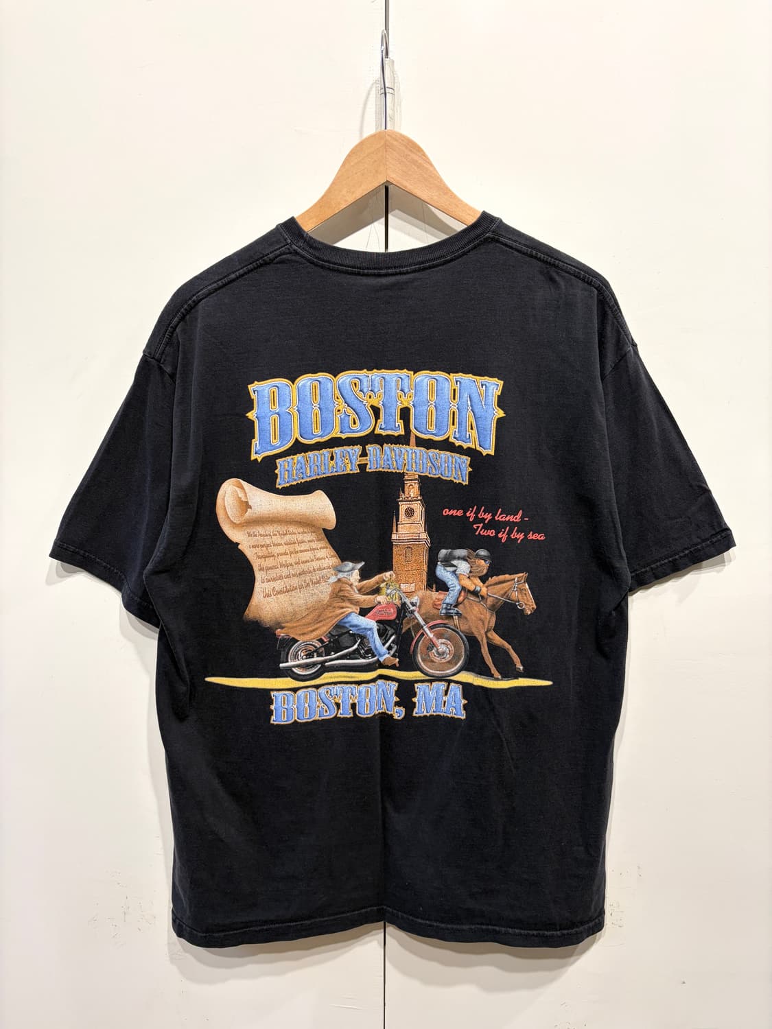 할리데이비슨 스컬 바이커 티셔츠 상품이미지3