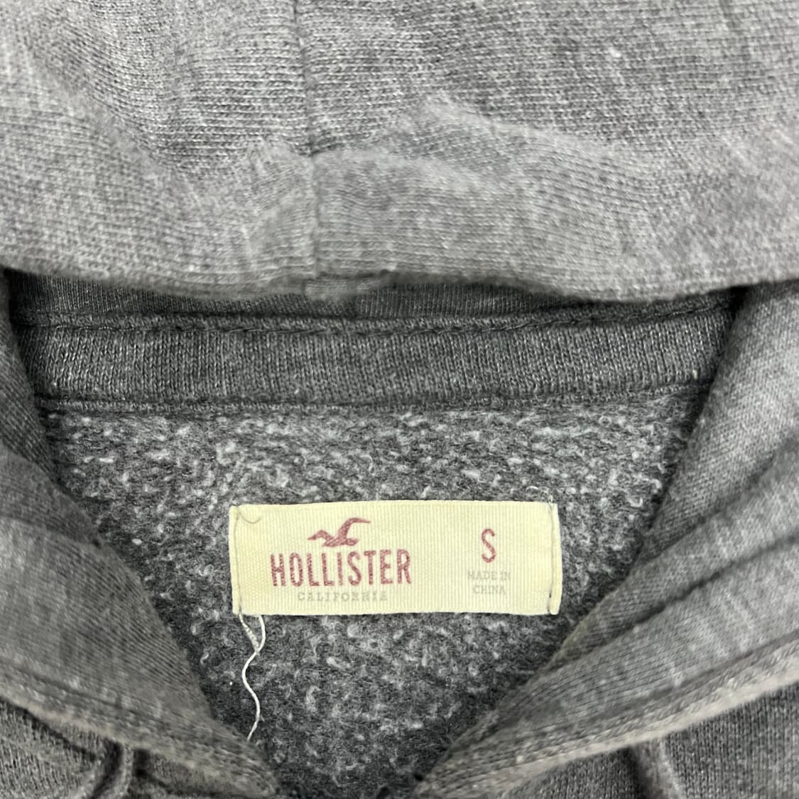 착샷O 홀리스터 그레이 후드집업 상품이미지2