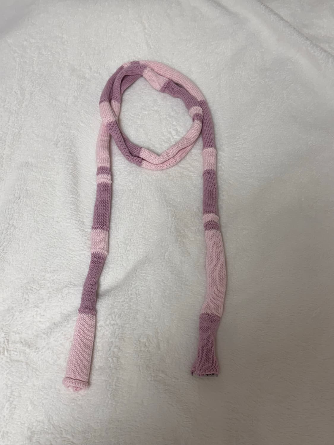 마뗑킴 color bloce knit muffler 상품이미지2