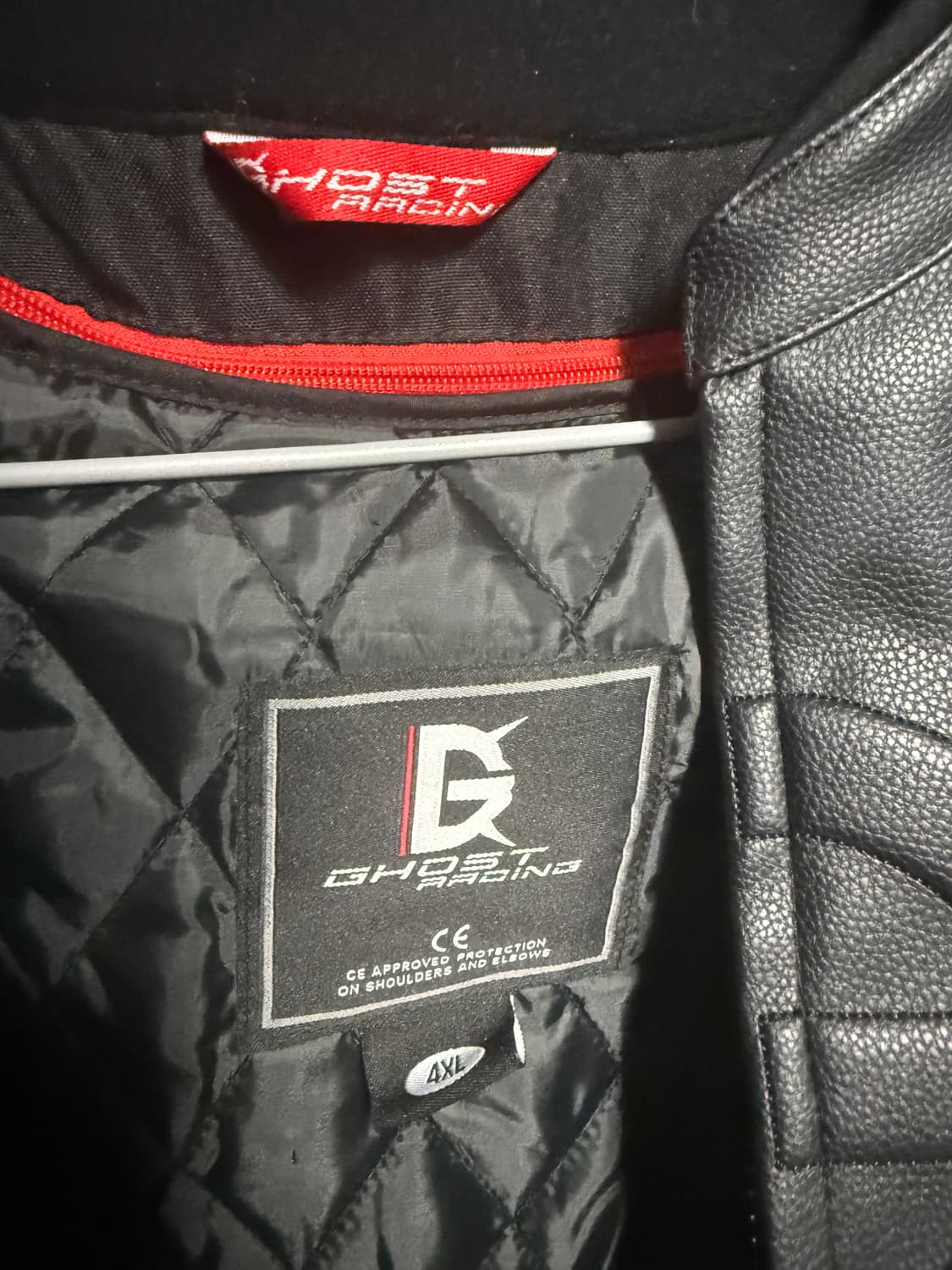 Ghost Racing 레더 레이싱 자켓  상품이미지6