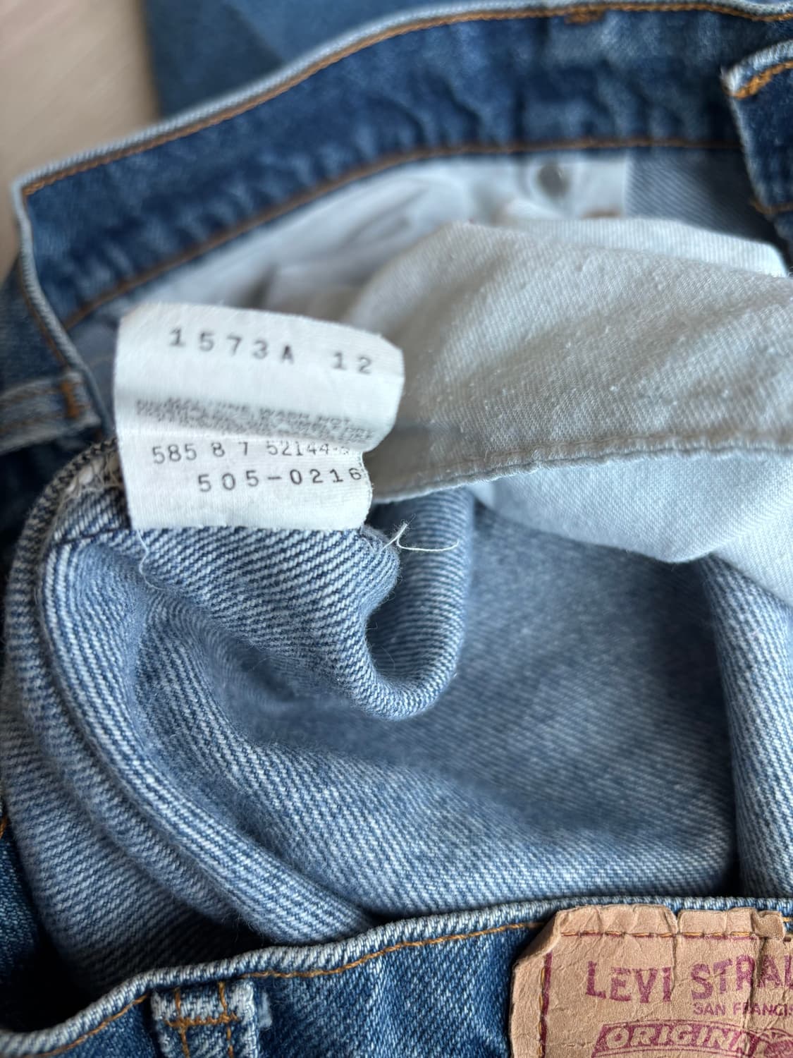 90s levis 505 36x34 상품이미지4