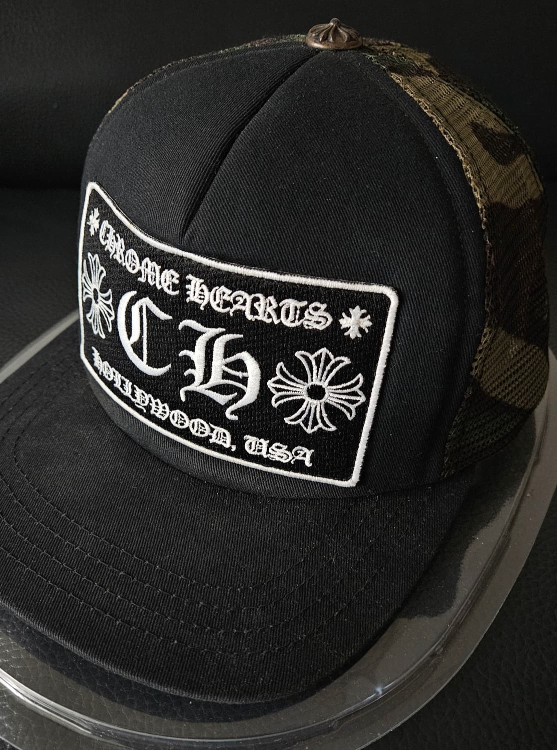 크롬하츠 카모트러커 모자 캡 메쉬캡 상품이미지4