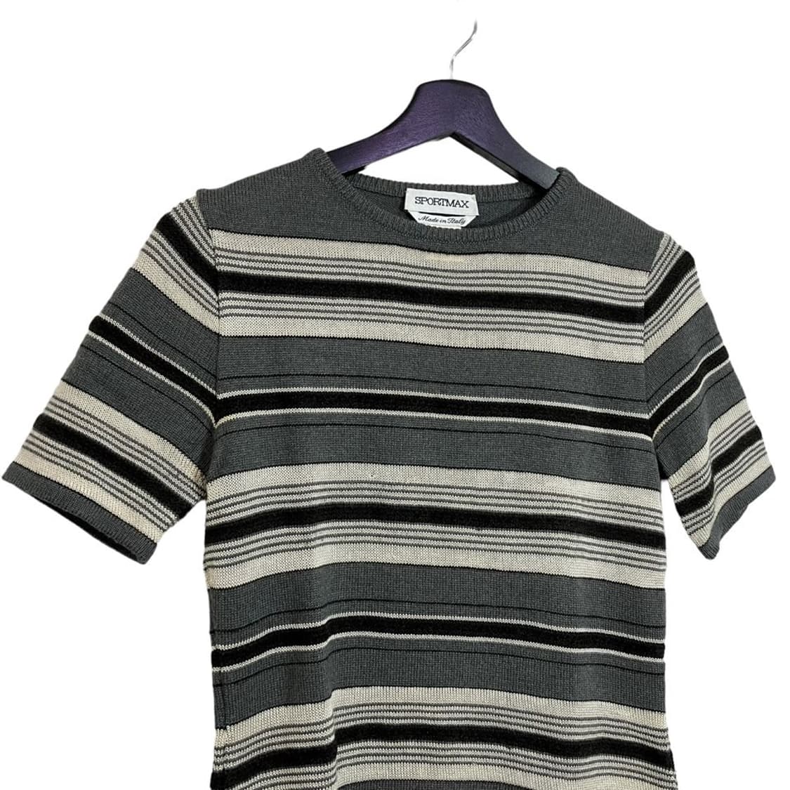 막스마라 스트라이프 반팔니트 상품이미지4