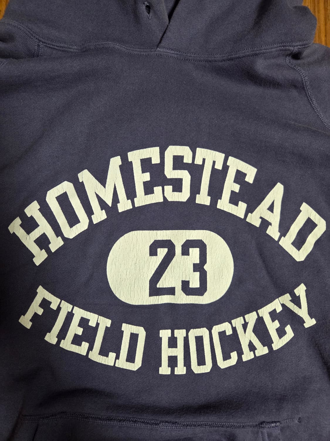 웨어하우스 빈티지 가공 HOMESTEAD 후드티 퍼플 상품이미지2