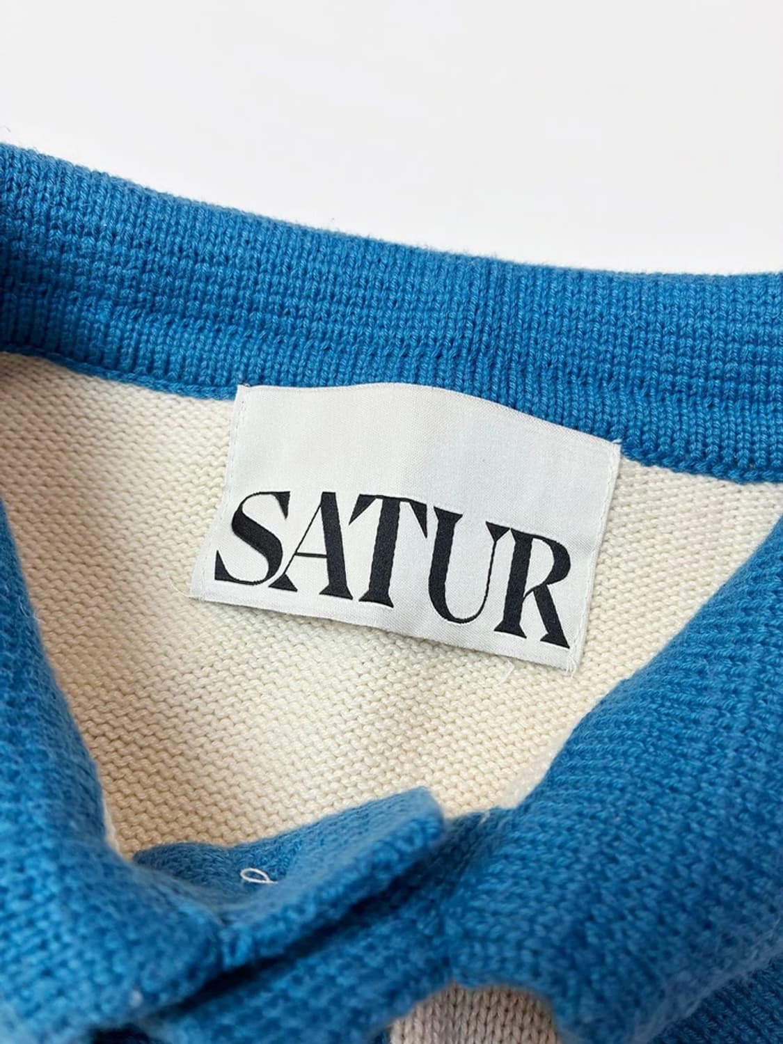 세터 SATUR 22ss 나폴리 소프트 코튼 폴로 니트 PN5191 상품이미지7