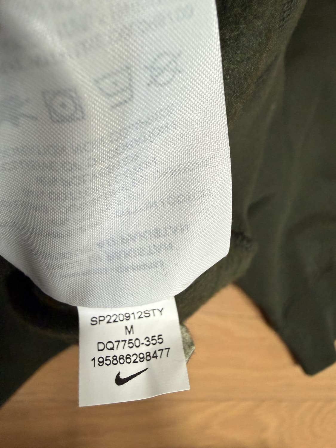 [M] 나이키 랩 x 빌리 아일리시 플리스 후드 세쿼이아 상품이미지4