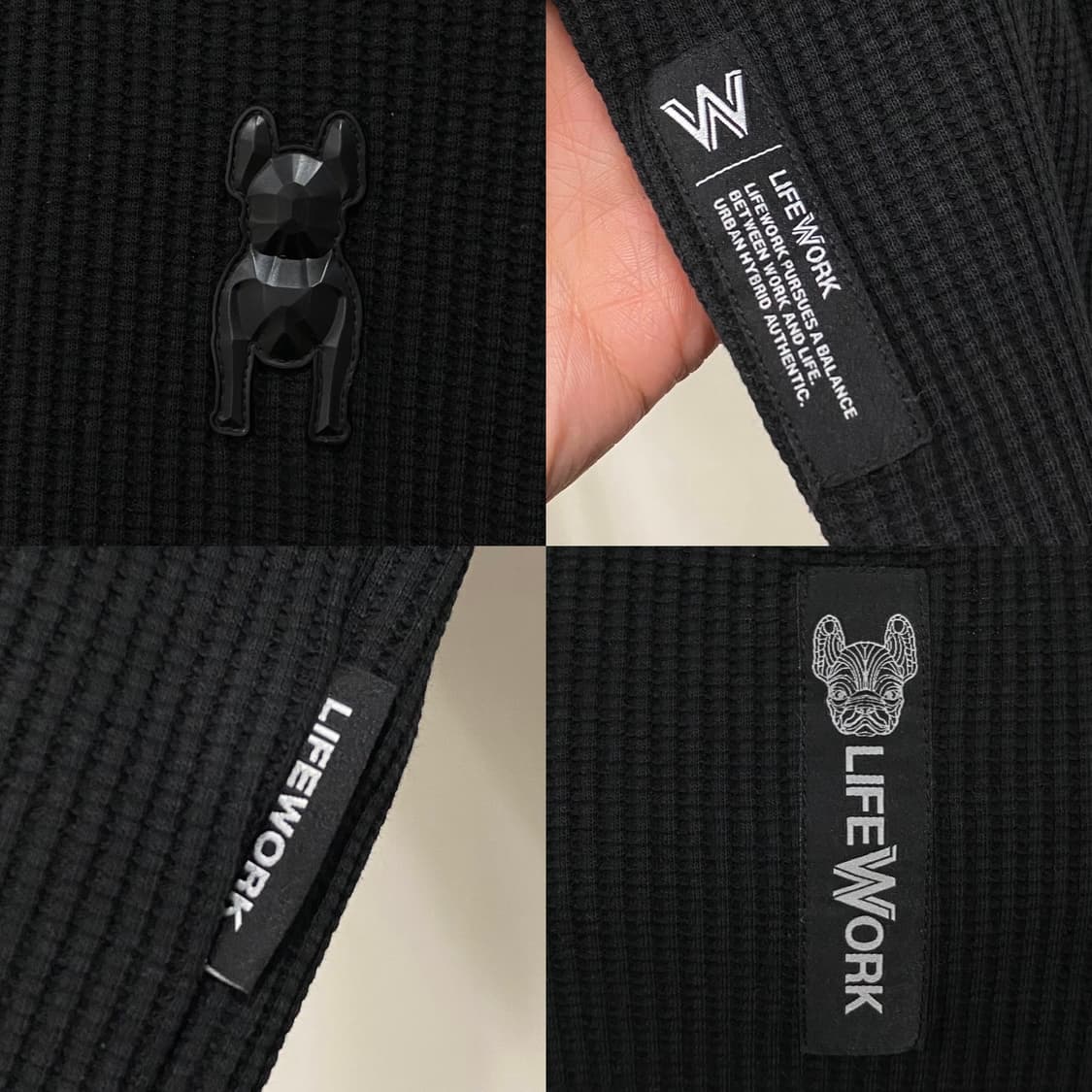 라이프워크 와플 티셔츠 상품이미지4