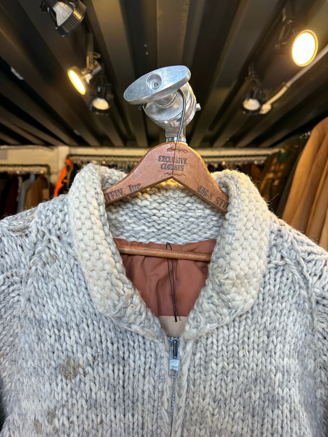 캐나다 헤비 울 코위찬 스웨터 상품이미지3