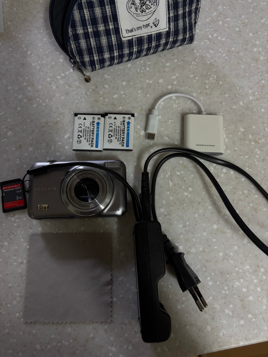 (작례 o ) 후지필름 파인픽스 jx220 빈티지 카메라 상품이미지1