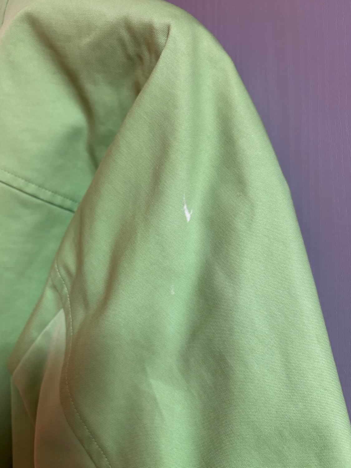 보테가베네타 코튼 트윌자켓 연두색 (36사이즈) 판매합니다. 상품이미지5