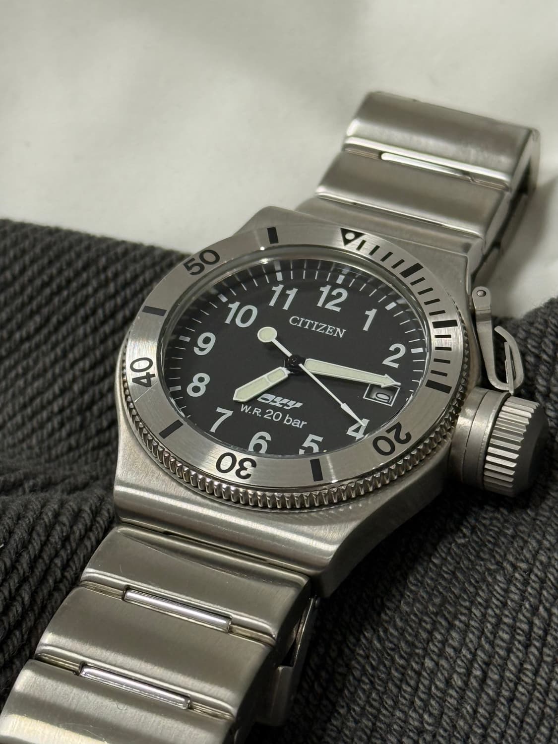 빈티지 시티즌 옥시 캔틴다이버 밀리터리/세이코/해밀턴 상품이미지1