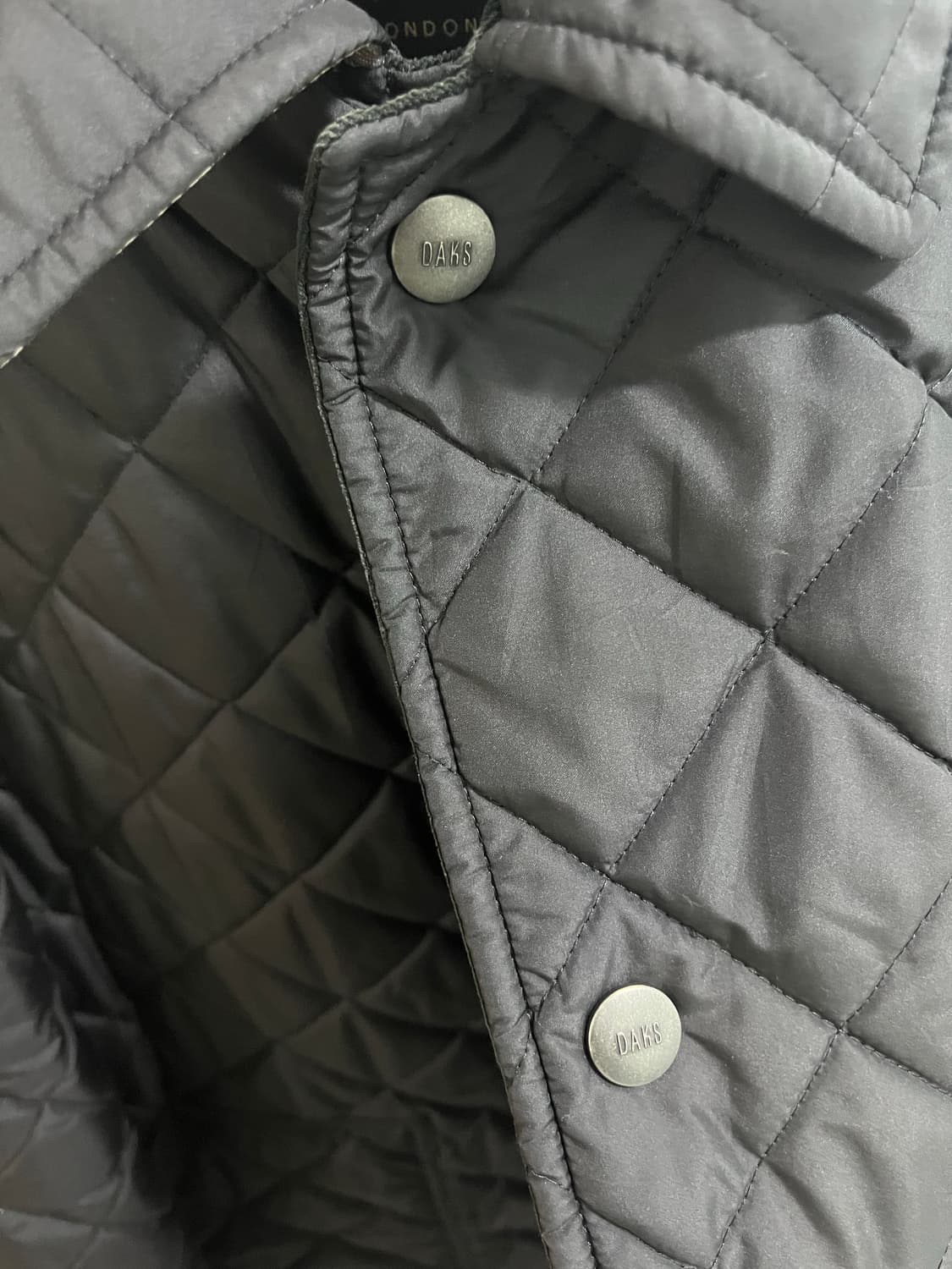 닥스 오버핏 퀼팅자켓 블랙 상품이미지6