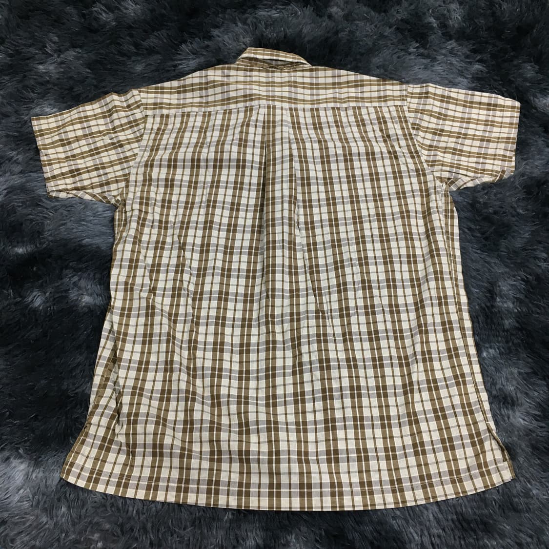 투티/A10 TOMMY HILFIGER 체크 셔츠 브라운 패턴 아메카지 상품이미지3