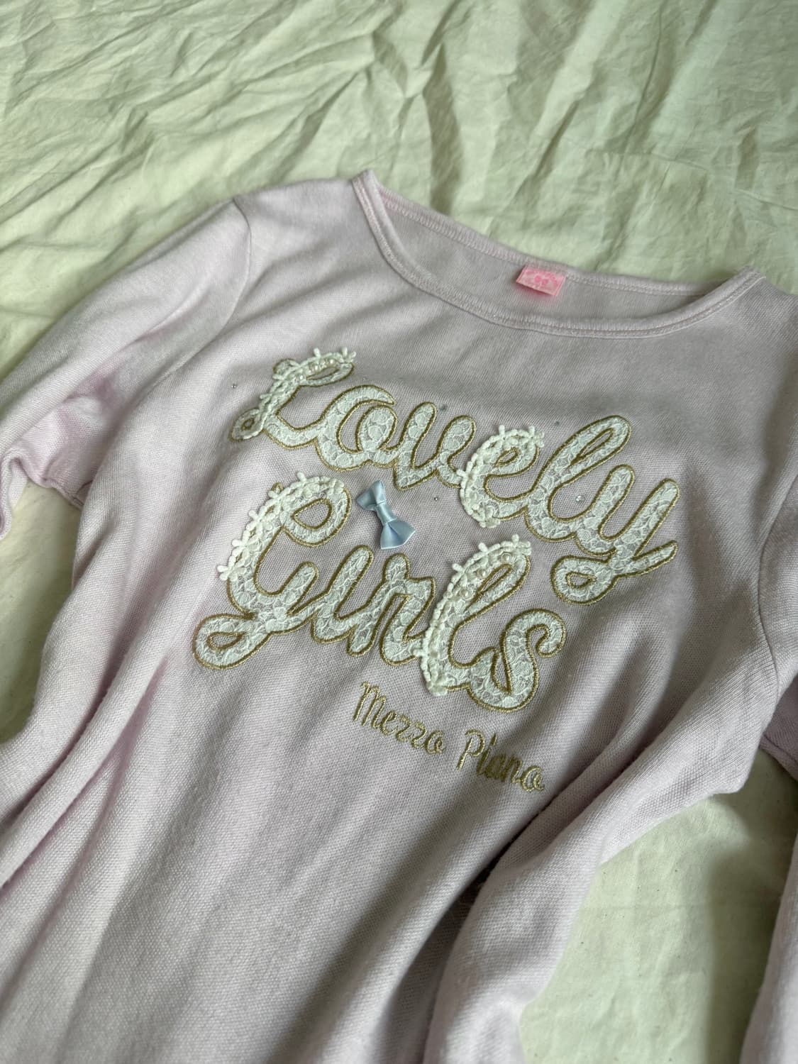 메조피아노 러블리 로리 울니트 롱슬리브 상품이미지3