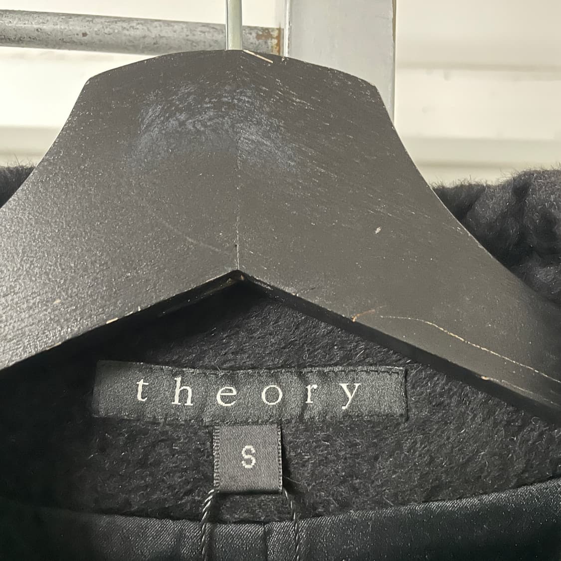 띠어리 블랙 코트 S(W) 상품이미지4