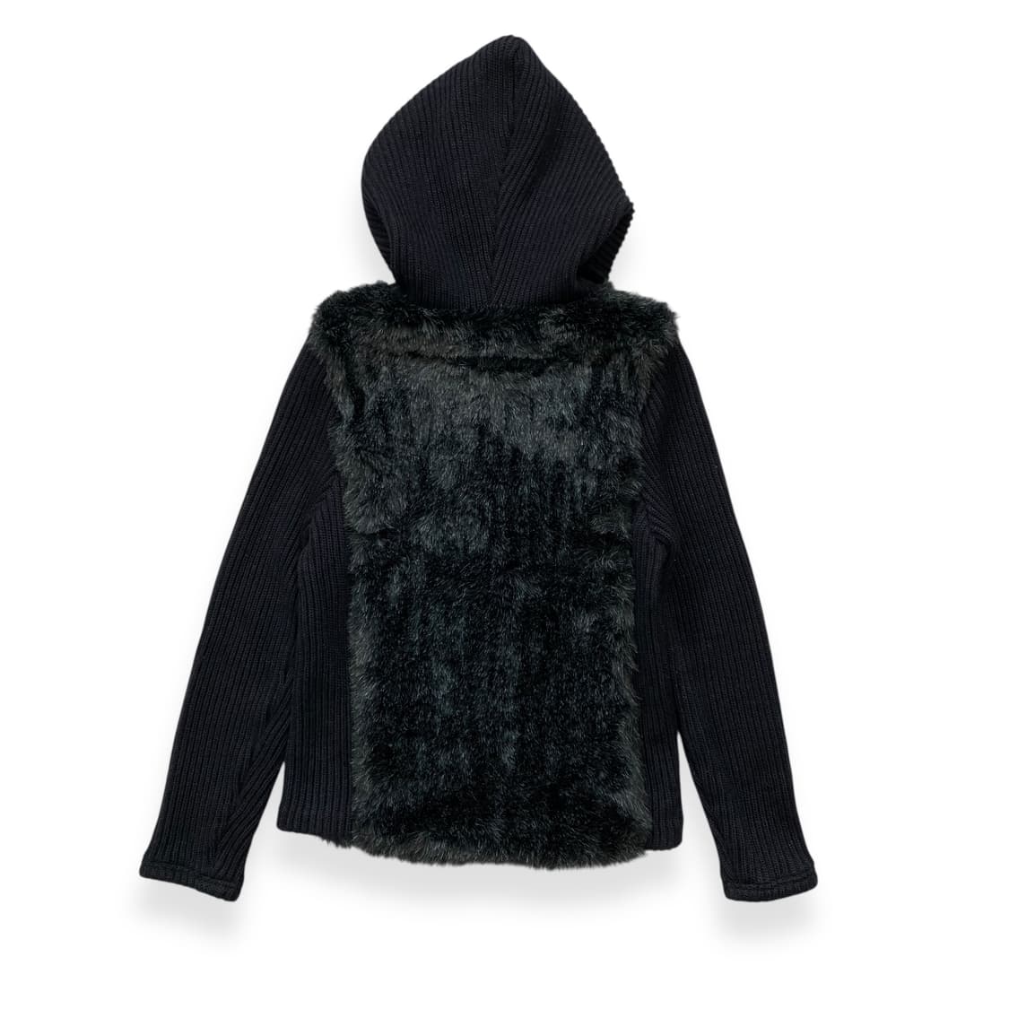 Sunny Daisy fur knit zipup 상품이미지2