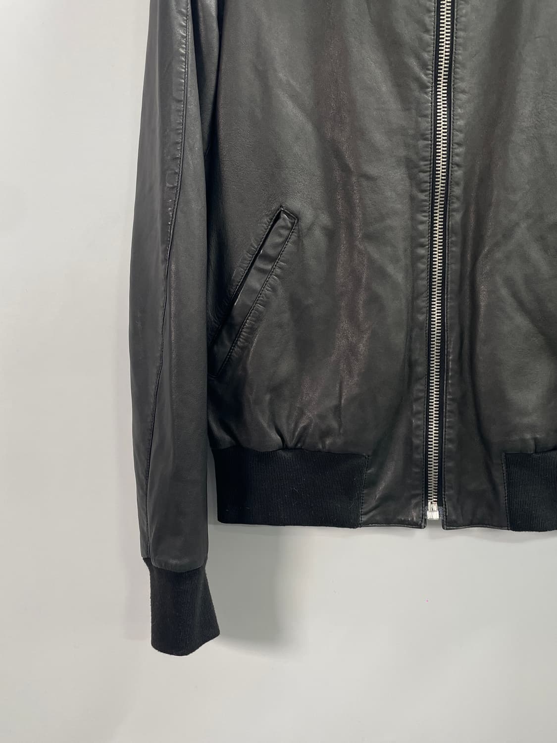 다미드도마 램스킨 레더자켓 (on.660)   상품이미지5